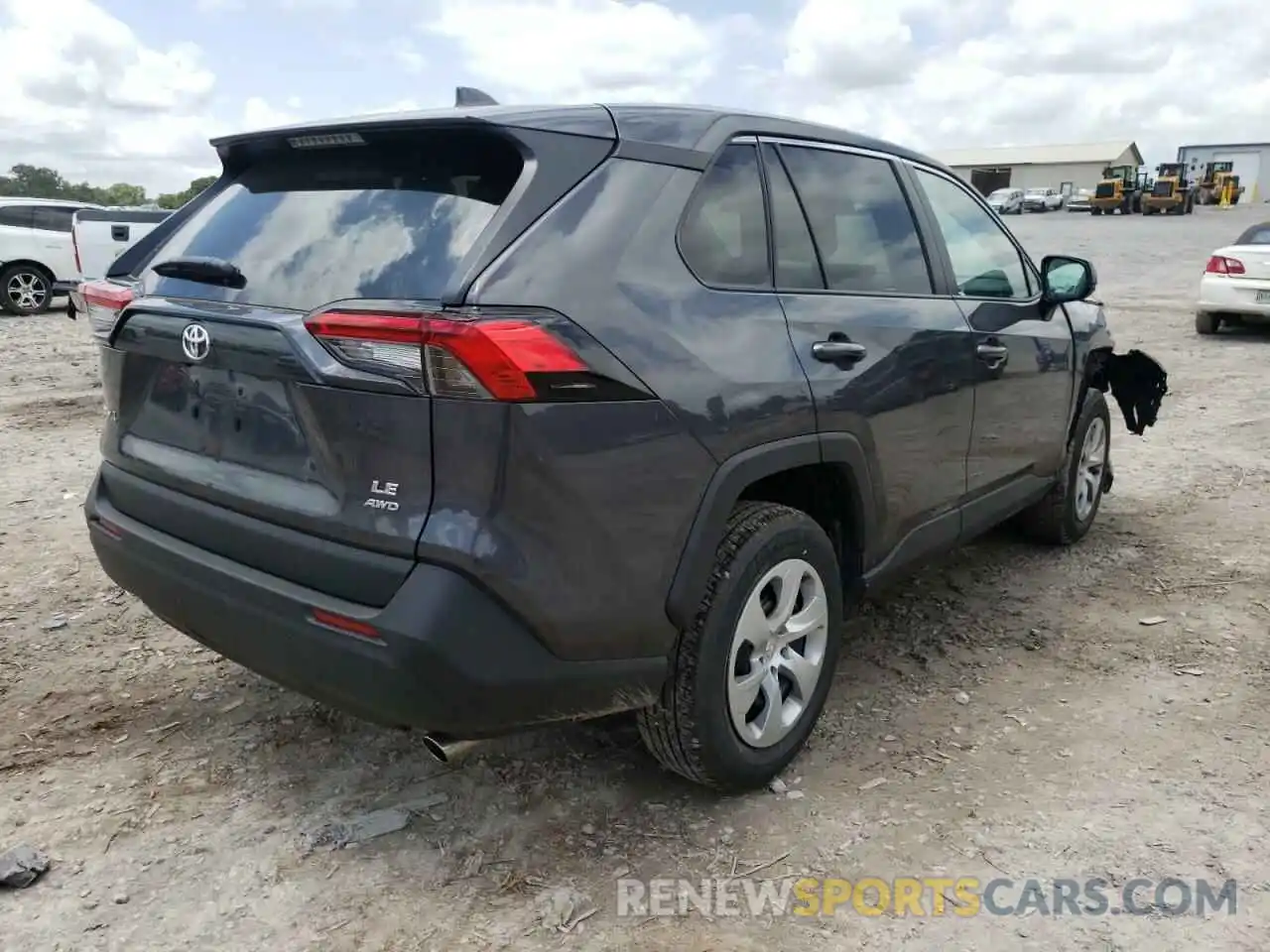 4 Photograph of a damaged car 2T3F1RFV0NW263526 TOYOTA RAV4 2022