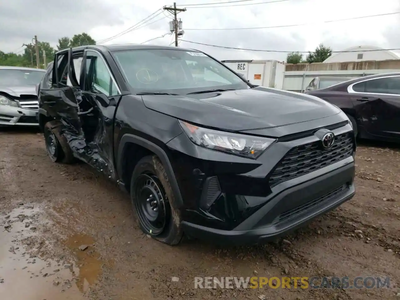 1 Photograph of a damaged car 2T3F1RFV0NW274400 TOYOTA RAV4 2022