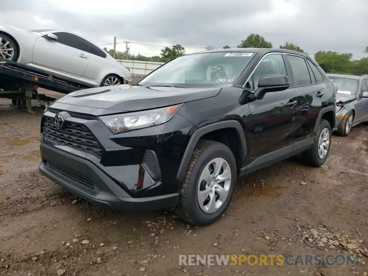 2 Photograph of a damaged car 2T3F1RFV0NW274400 TOYOTA RAV4 2022