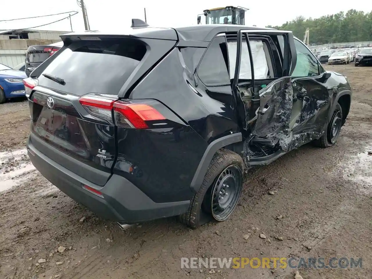 4 Photograph of a damaged car 2T3F1RFV0NW274400 TOYOTA RAV4 2022