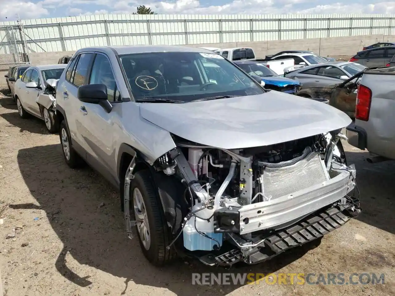 1 Photograph of a damaged car 2T3F1RFV1NC264895 TOYOTA RAV4 2022