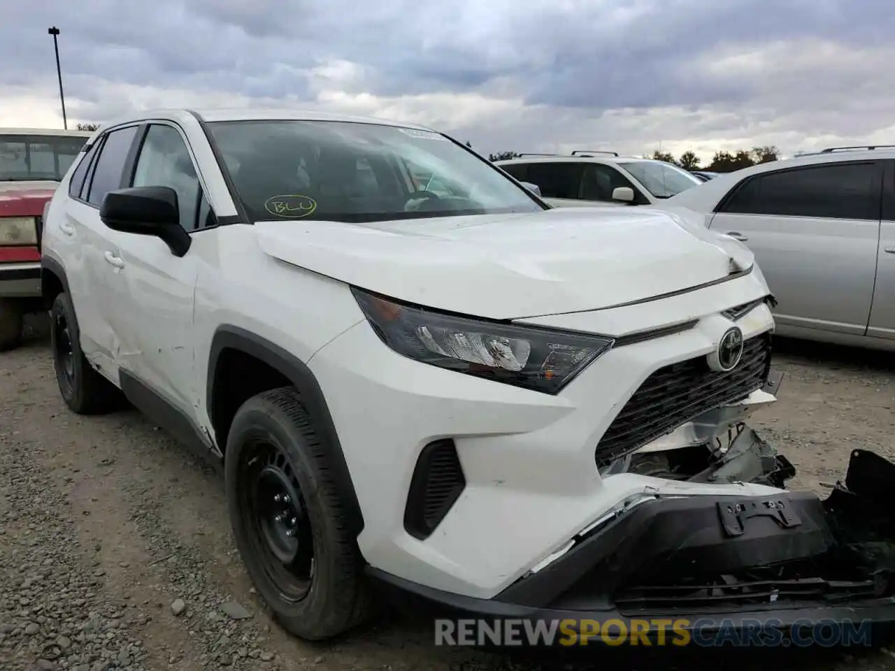 1 Photograph of a damaged car 2T3F1RFV1NC297251 TOYOTA RAV4 2022