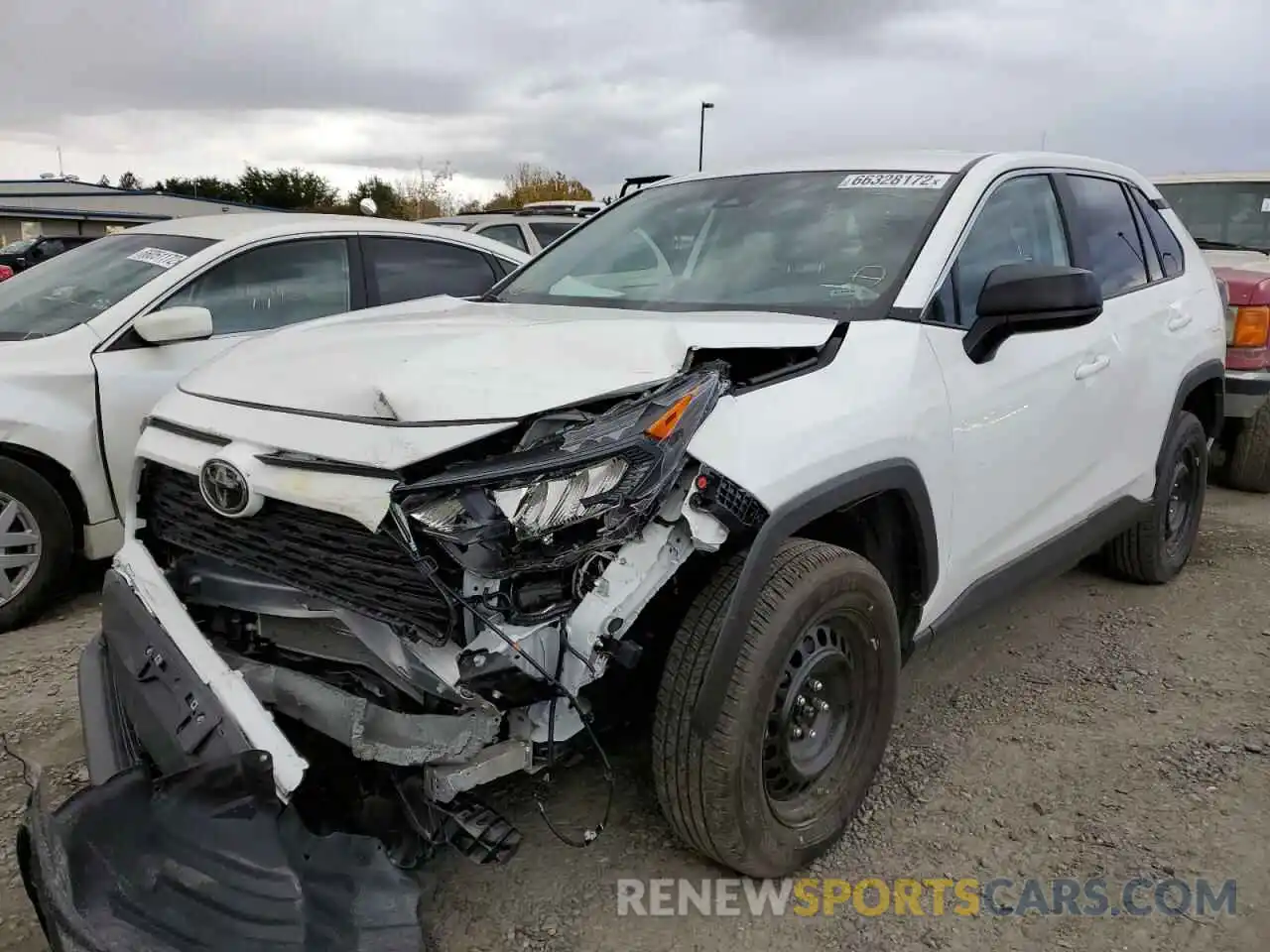 2 Photograph of a damaged car 2T3F1RFV1NC297251 TOYOTA RAV4 2022