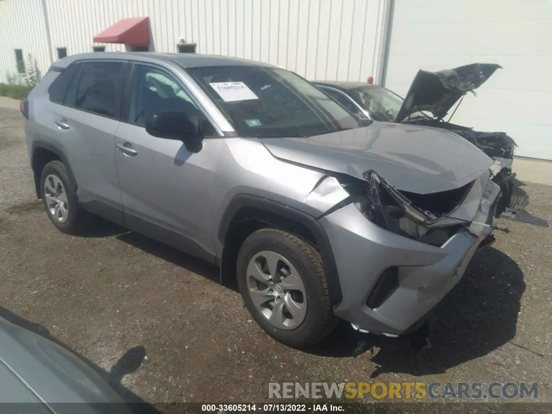 1 Photograph of a damaged car 2T3F1RFV1NW256729 TOYOTA RAV4 2022