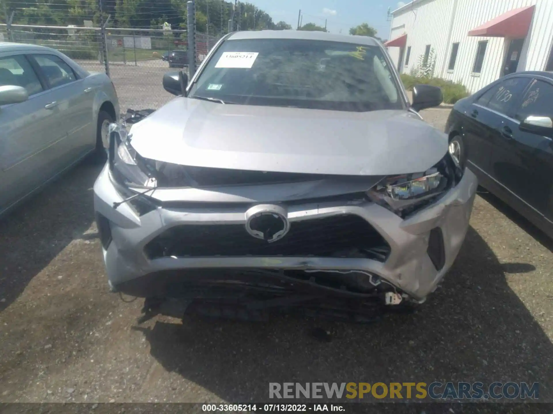 6 Photograph of a damaged car 2T3F1RFV1NW256729 TOYOTA RAV4 2022