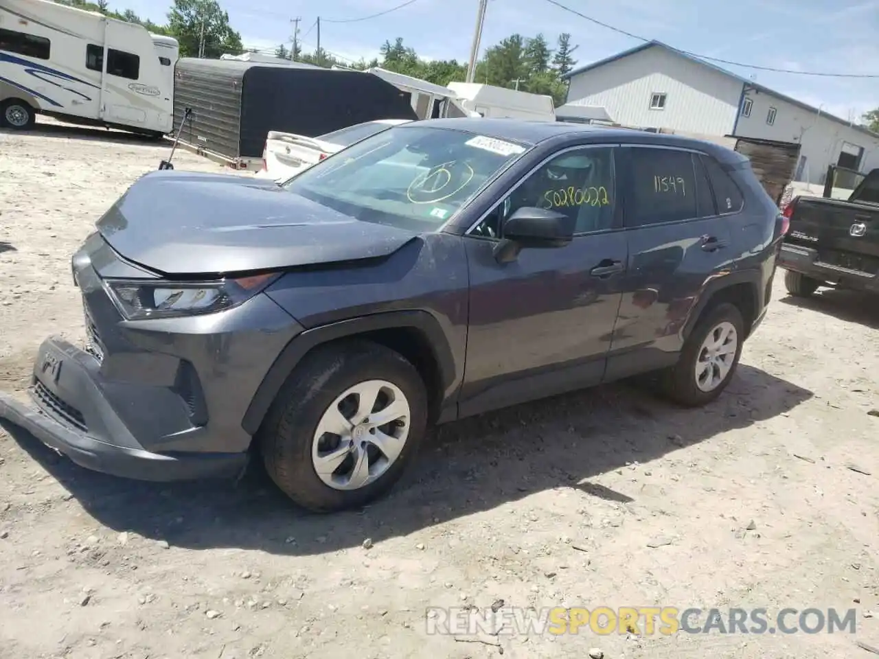 2 Photograph of a damaged car 2T3F1RFV2NC263058 TOYOTA RAV4 2022