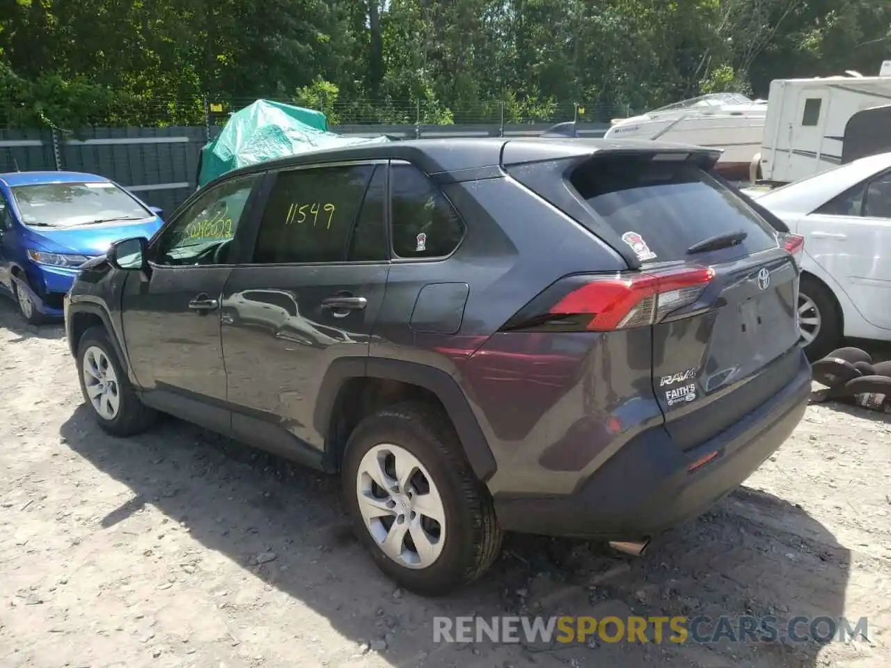 3 Photograph of a damaged car 2T3F1RFV2NC263058 TOYOTA RAV4 2022