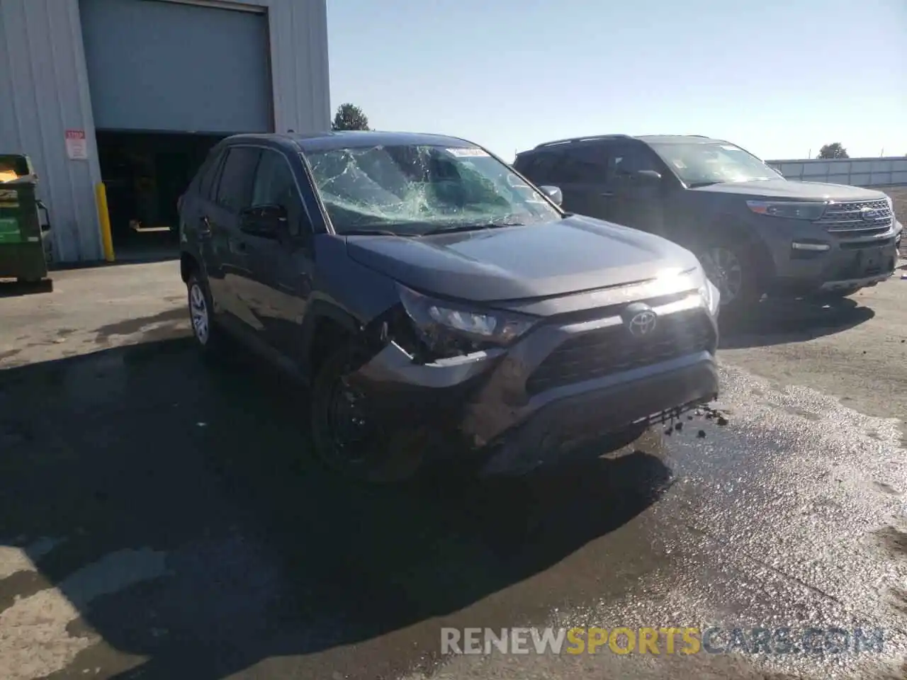 1 Photograph of a damaged car 2T3F1RFV2NC289420 TOYOTA RAV4 2022