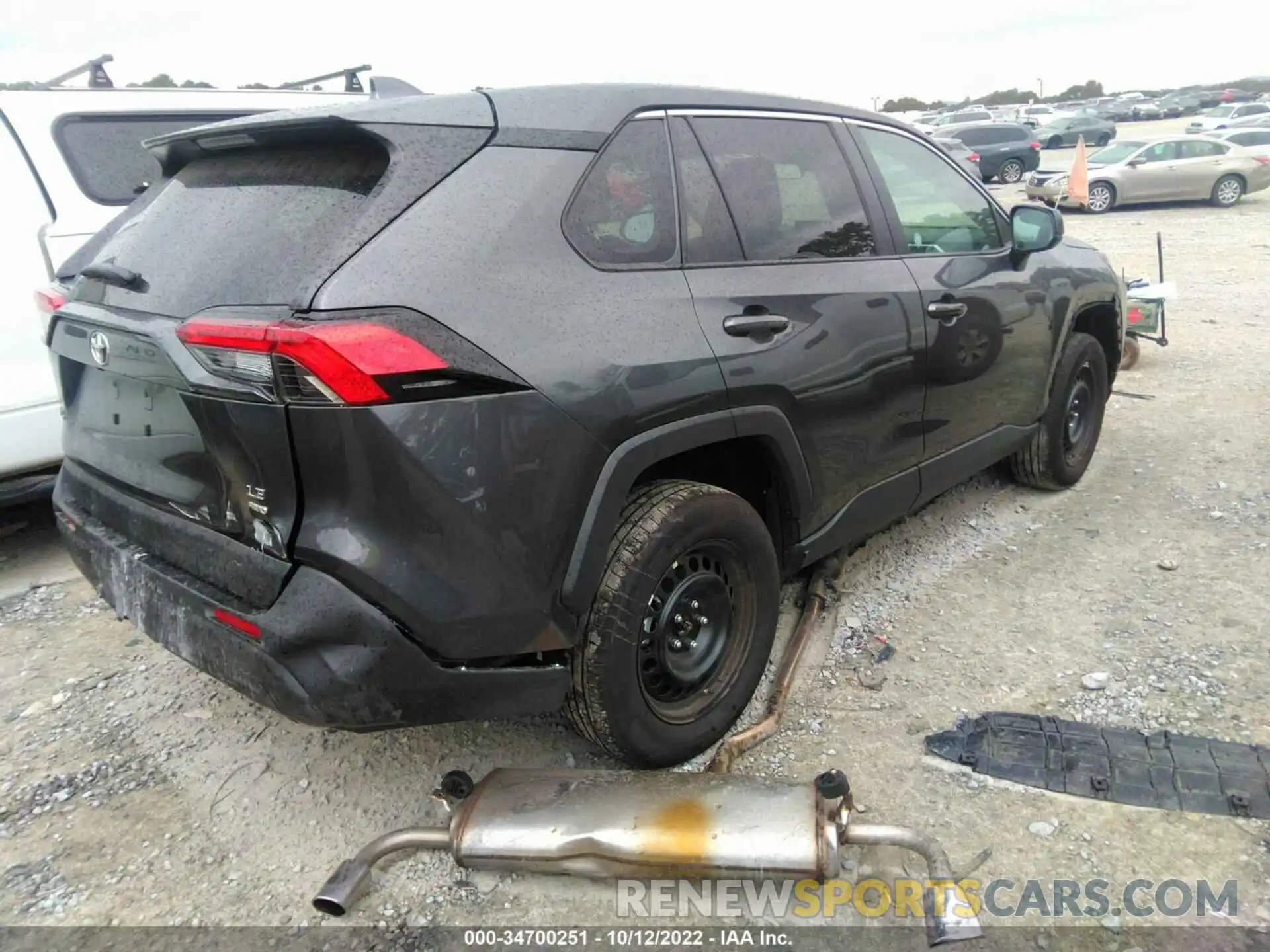 4 Фотография поврежденного автомобиля 2T3F1RFV2NW261339 TOYOTA RAV4 2022