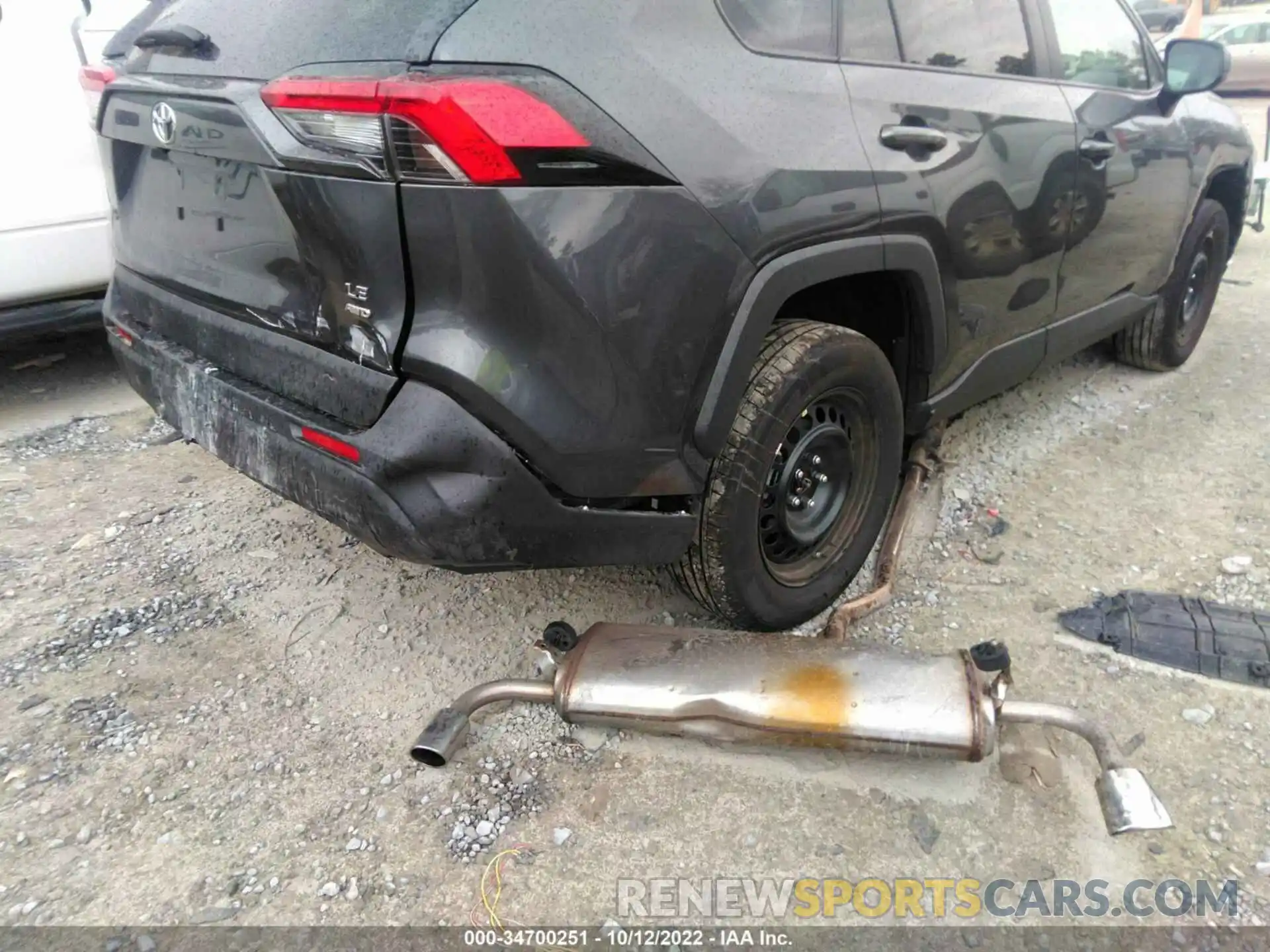 6 Фотография поврежденного автомобиля 2T3F1RFV2NW261339 TOYOTA RAV4 2022