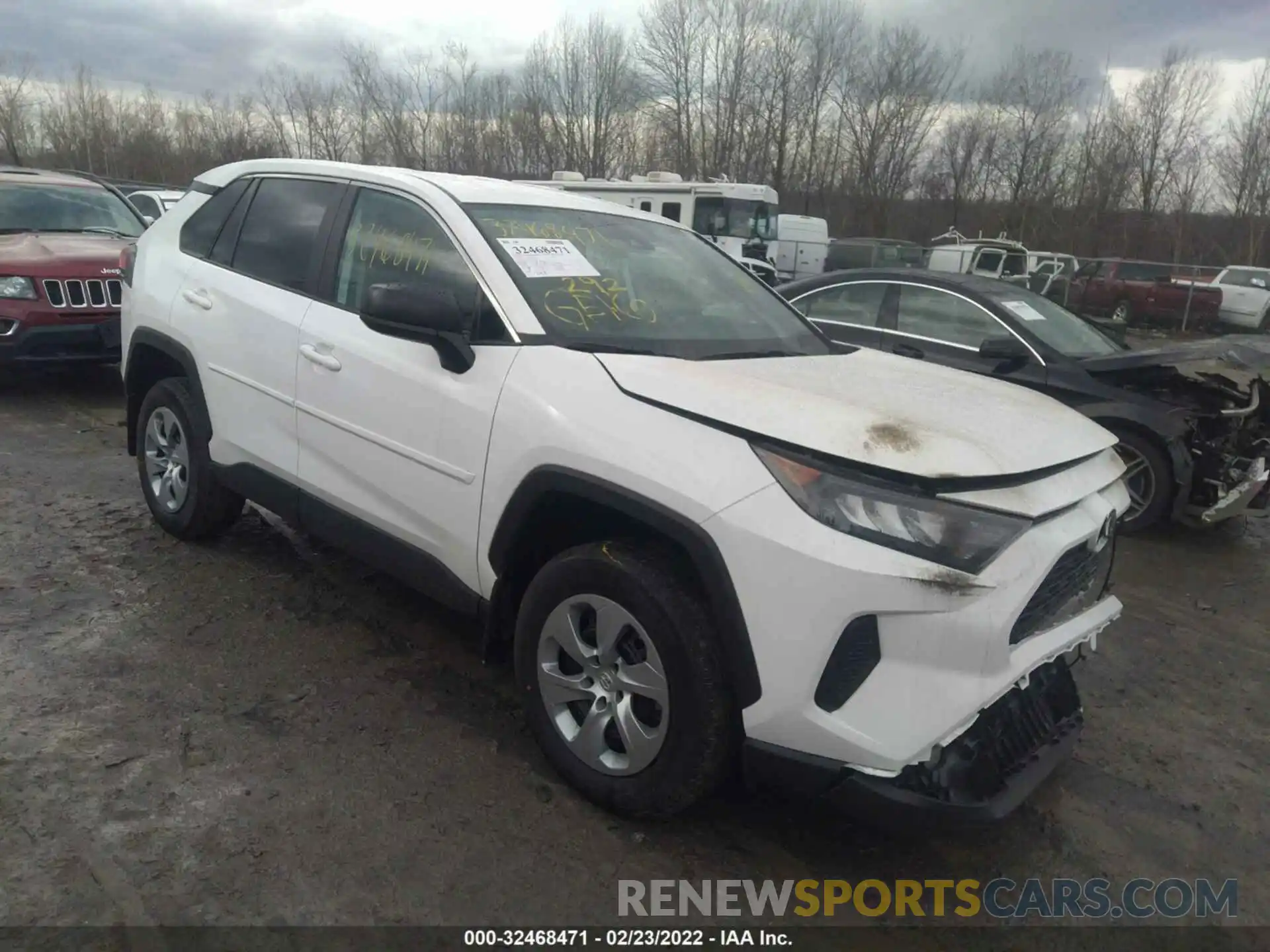 1 Photograph of a damaged car 2T3F1RFV3NC259567 TOYOTA RAV4 2022