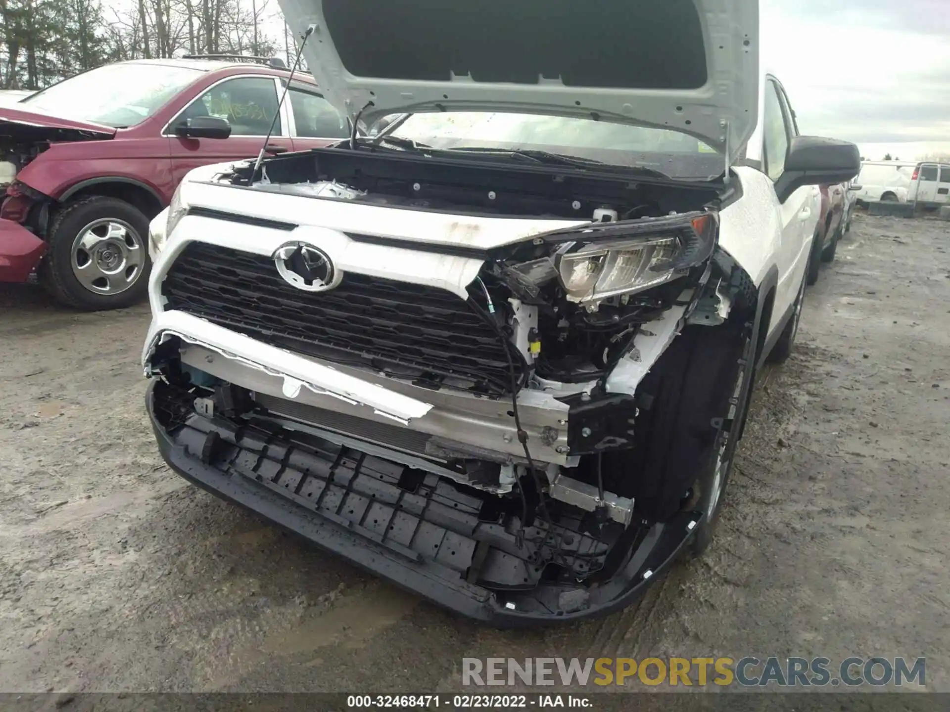 6 Photograph of a damaged car 2T3F1RFV3NC259567 TOYOTA RAV4 2022