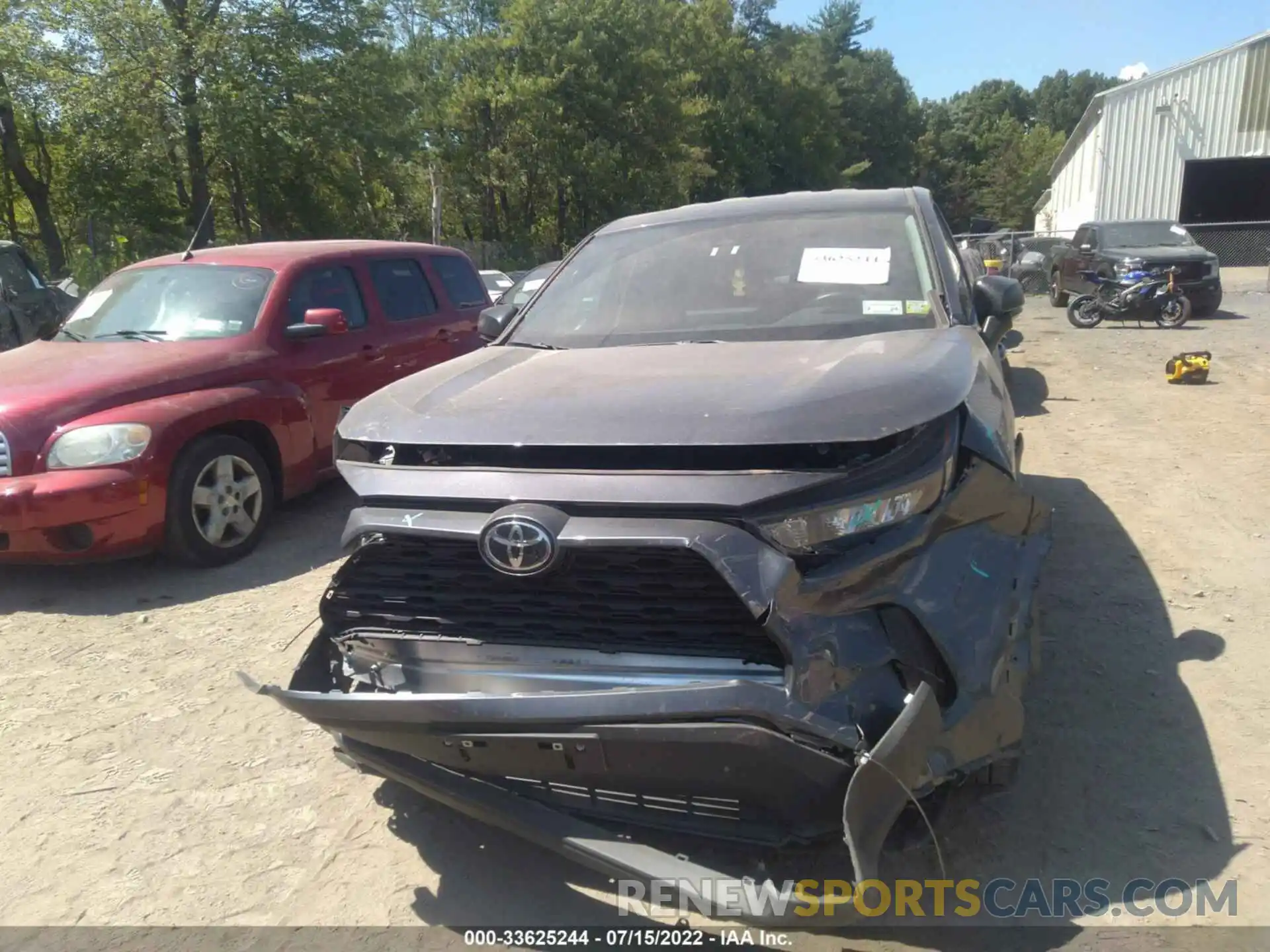 6 Photograph of a damaged car 2T3F1RFV3NC267300 TOYOTA RAV4 2022