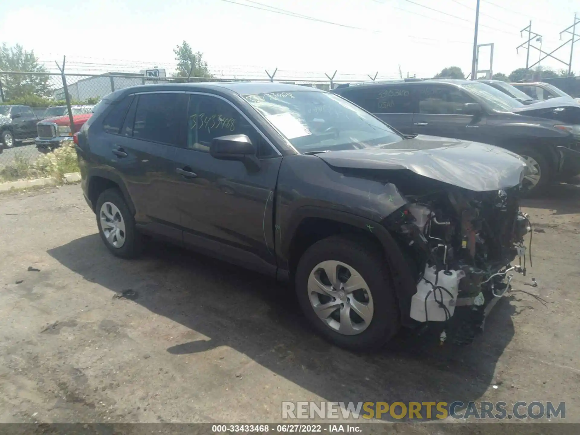 1 Photograph of a damaged car 2T3F1RFV3NC275560 TOYOTA RAV4 2022