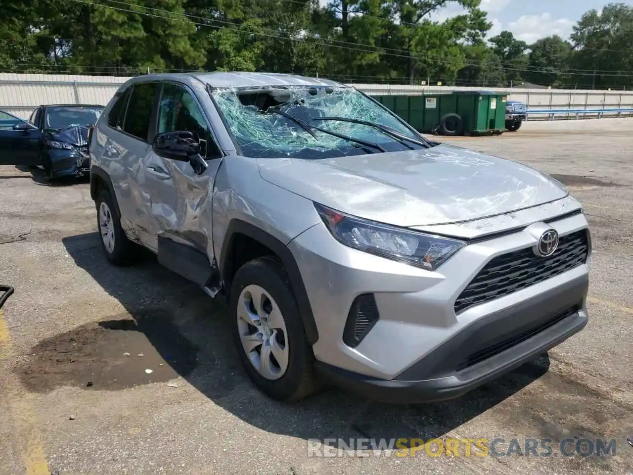 1 Photograph of a damaged car 2T3F1RFV3NW262919 TOYOTA RAV4 2022