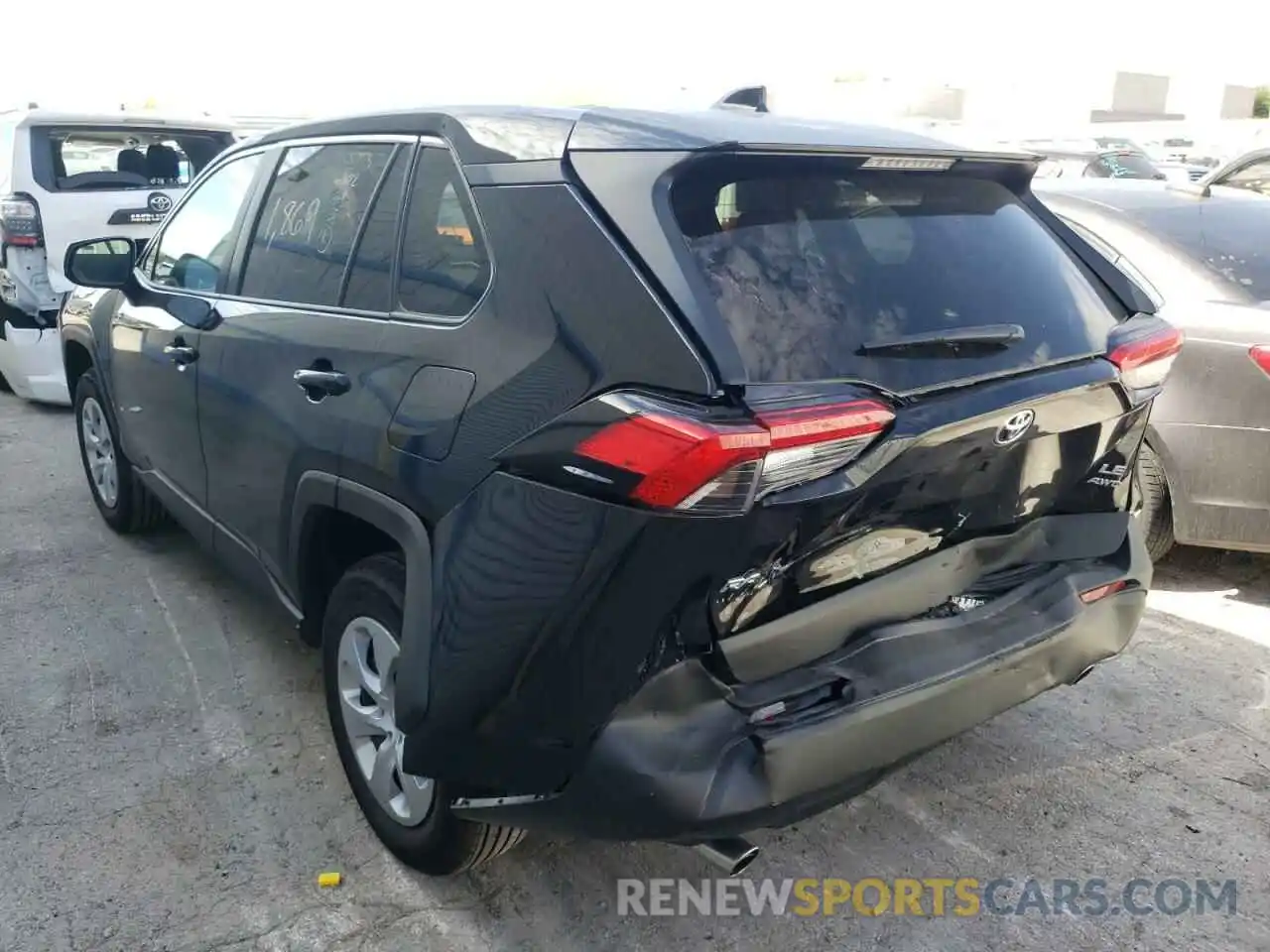 3 Фотография поврежденного автомобиля 2T3F1RFV3NW267490 TOYOTA RAV4 2022