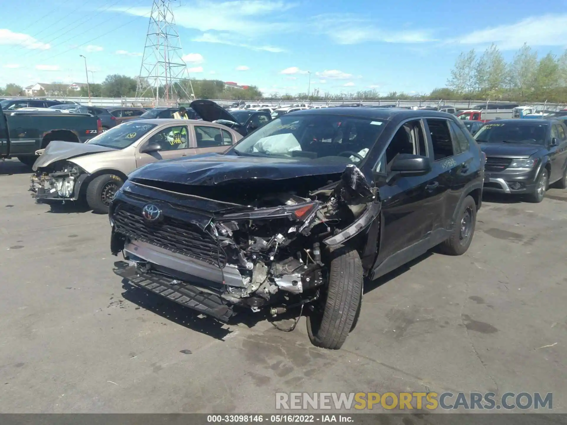 6 Photograph of a damaged car 2T3F1RFV4NC260579 TOYOTA RAV4 2022