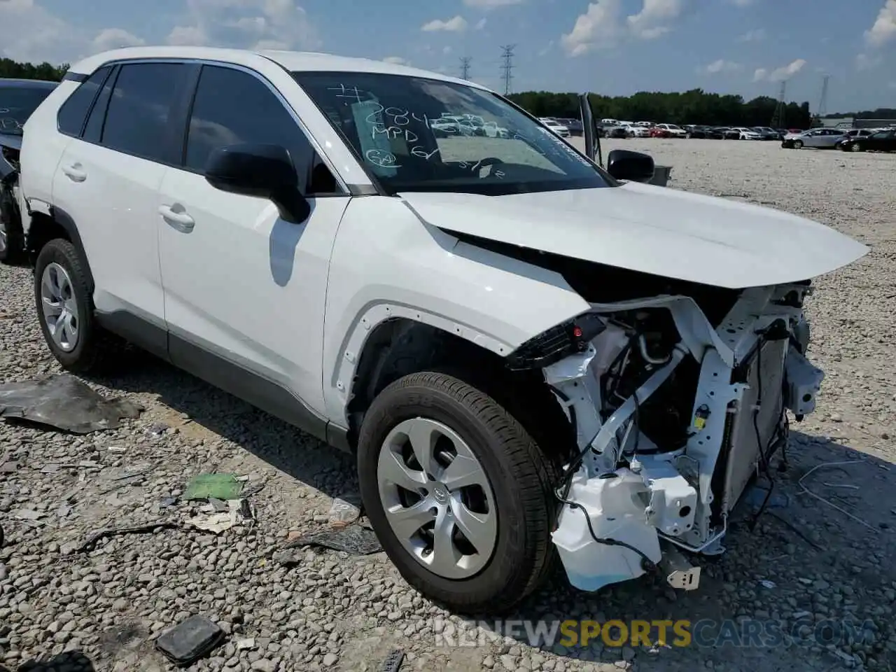 1 Photograph of a damaged car 2T3F1RFV4NC284655 TOYOTA RAV4 2022