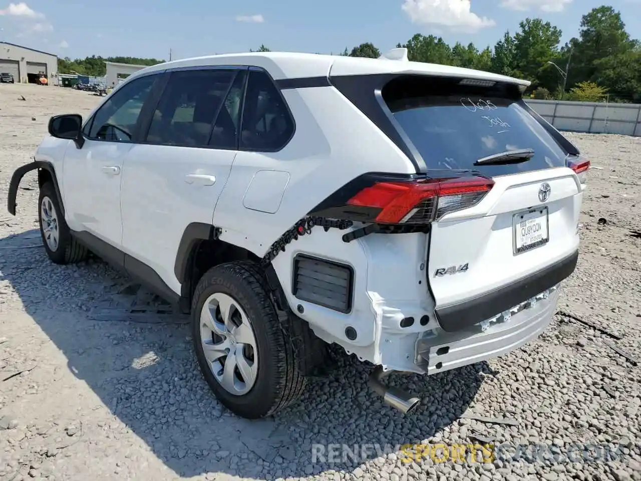 3 Photograph of a damaged car 2T3F1RFV4NC284655 TOYOTA RAV4 2022