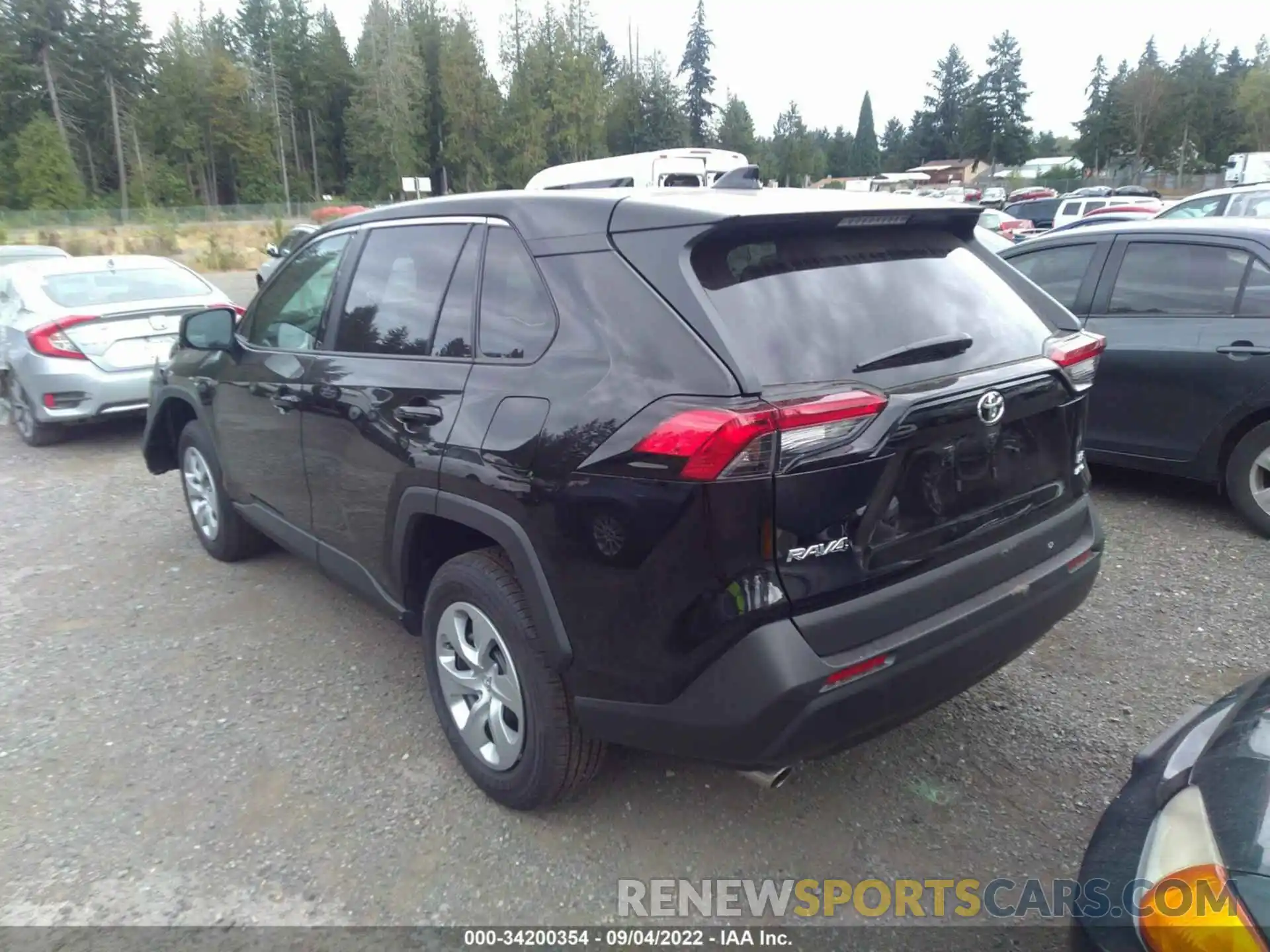 3 Photograph of a damaged car 2T3F1RFV4NW276070 TOYOTA RAV4 2022