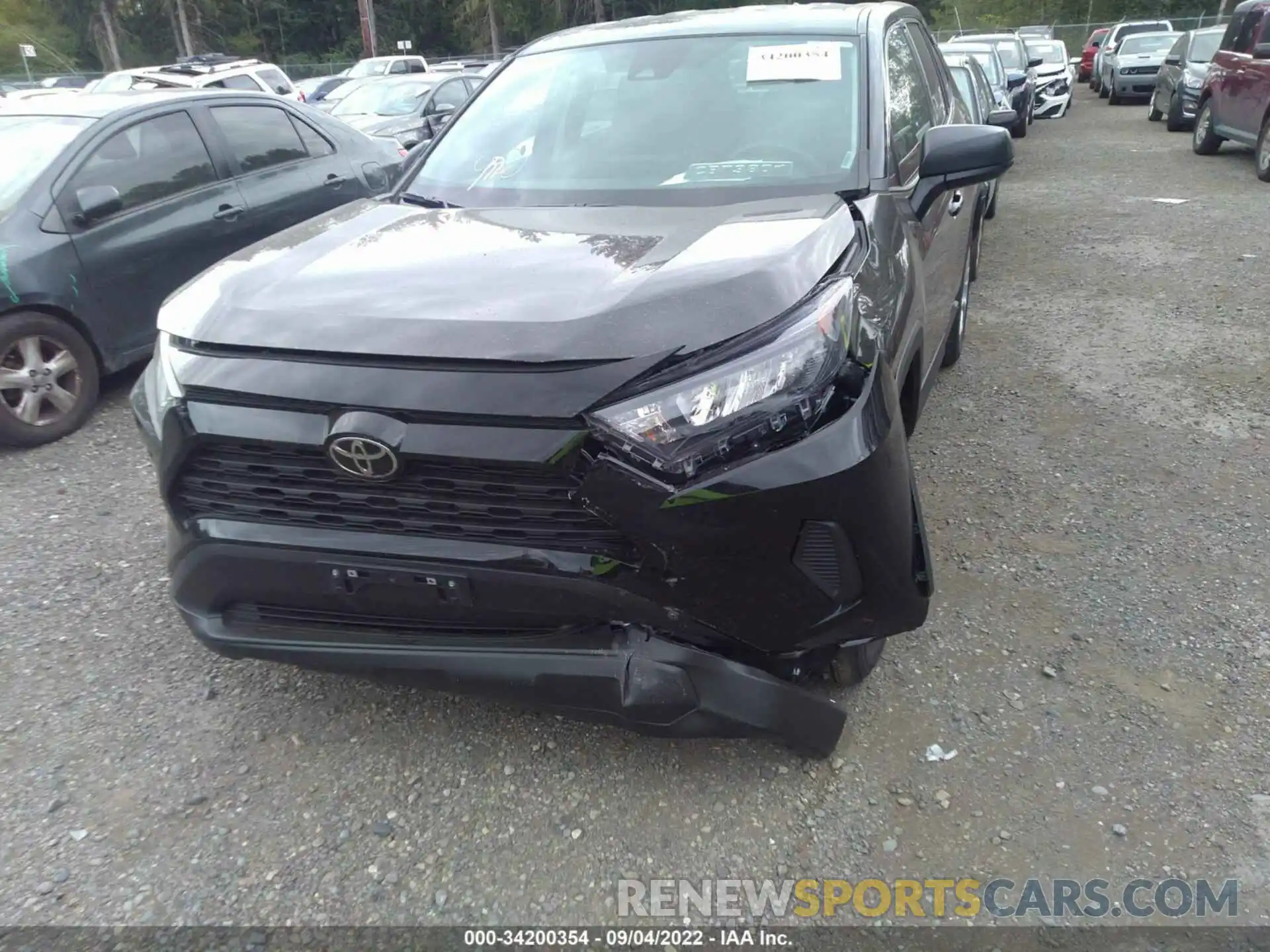 6 Photograph of a damaged car 2T3F1RFV4NW276070 TOYOTA RAV4 2022