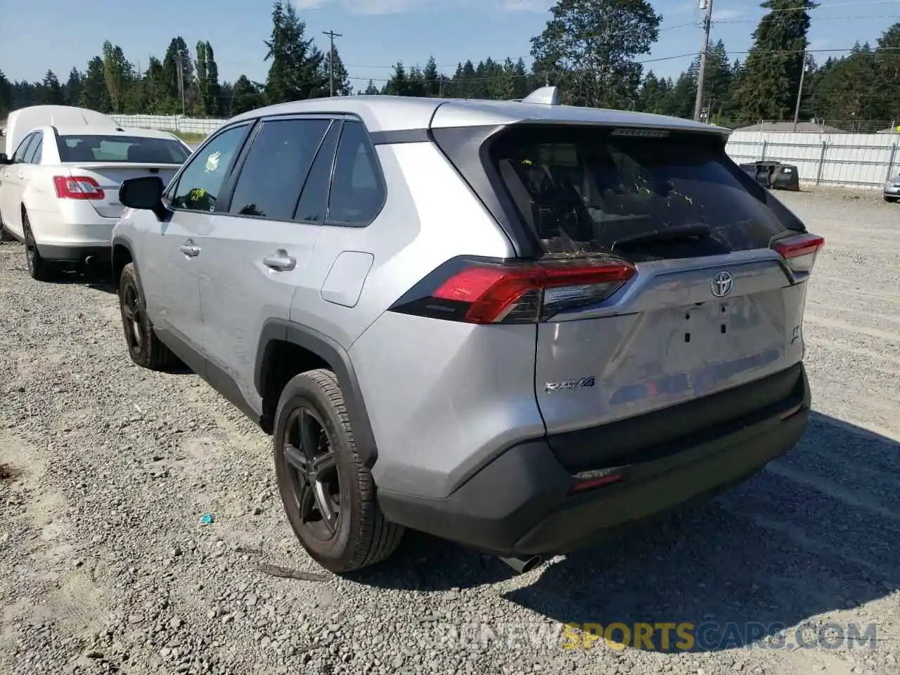 3 Photograph of a damaged car 2T3F1RFV5NC266567 TOYOTA RAV4 2022