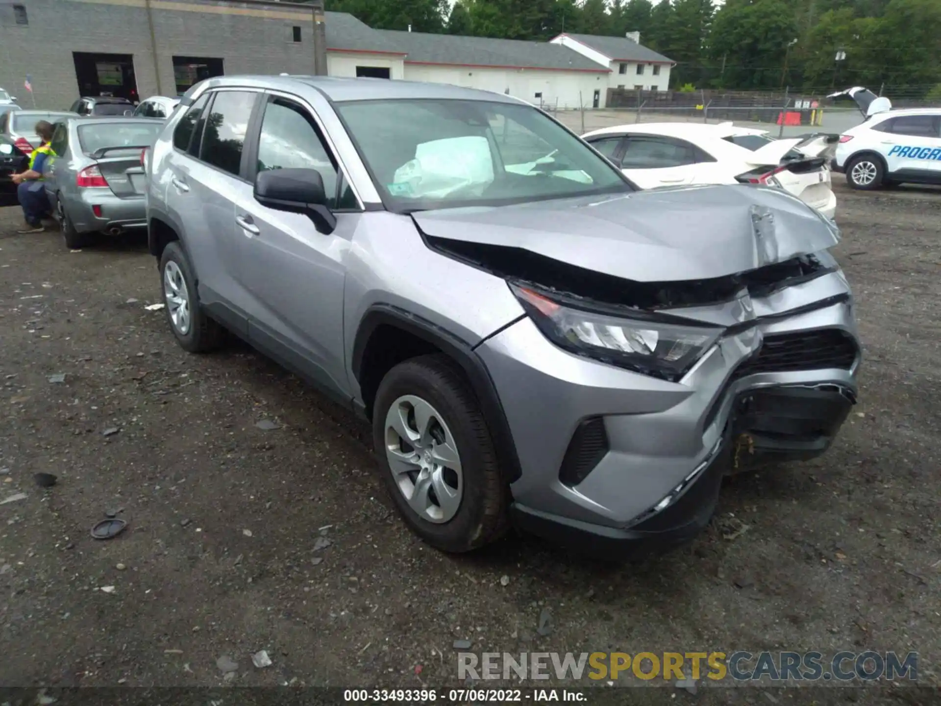 1 Photograph of a damaged car 2T3F1RFV5NC278055 TOYOTA RAV4 2022