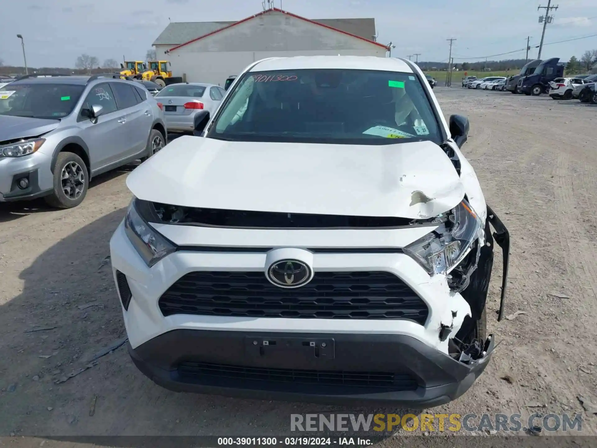 12 Photograph of a damaged car 2T3F1RFV5NW273839 TOYOTA RAV4 2022