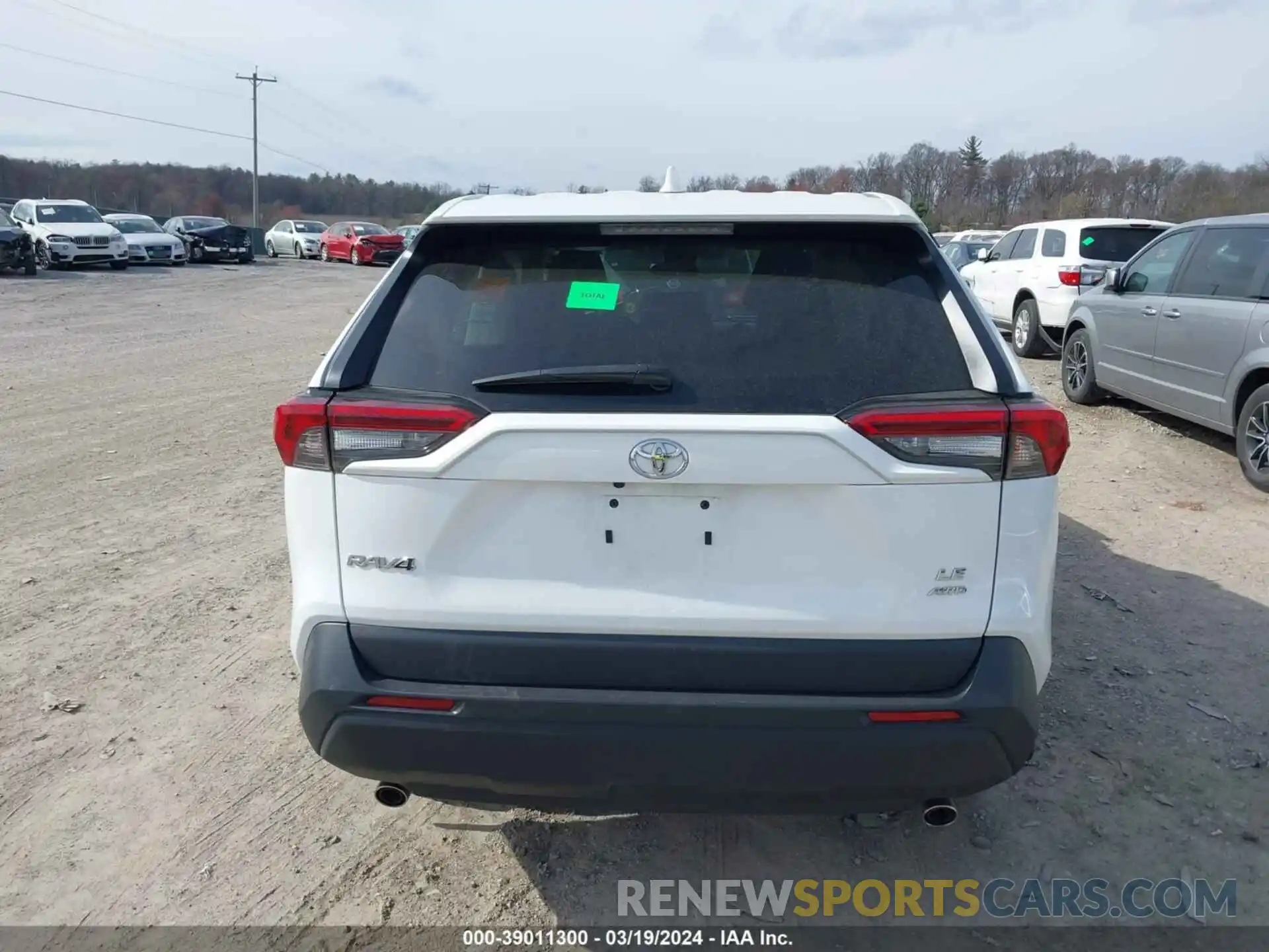 16 Photograph of a damaged car 2T3F1RFV5NW273839 TOYOTA RAV4 2022