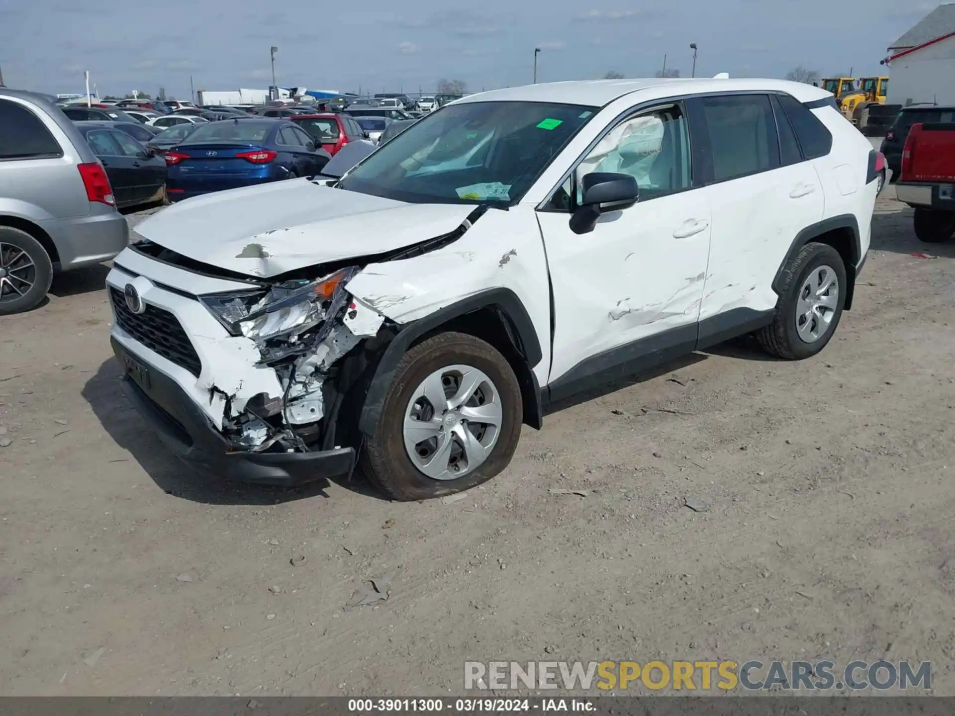 6 Photograph of a damaged car 2T3F1RFV5NW273839 TOYOTA RAV4 2022