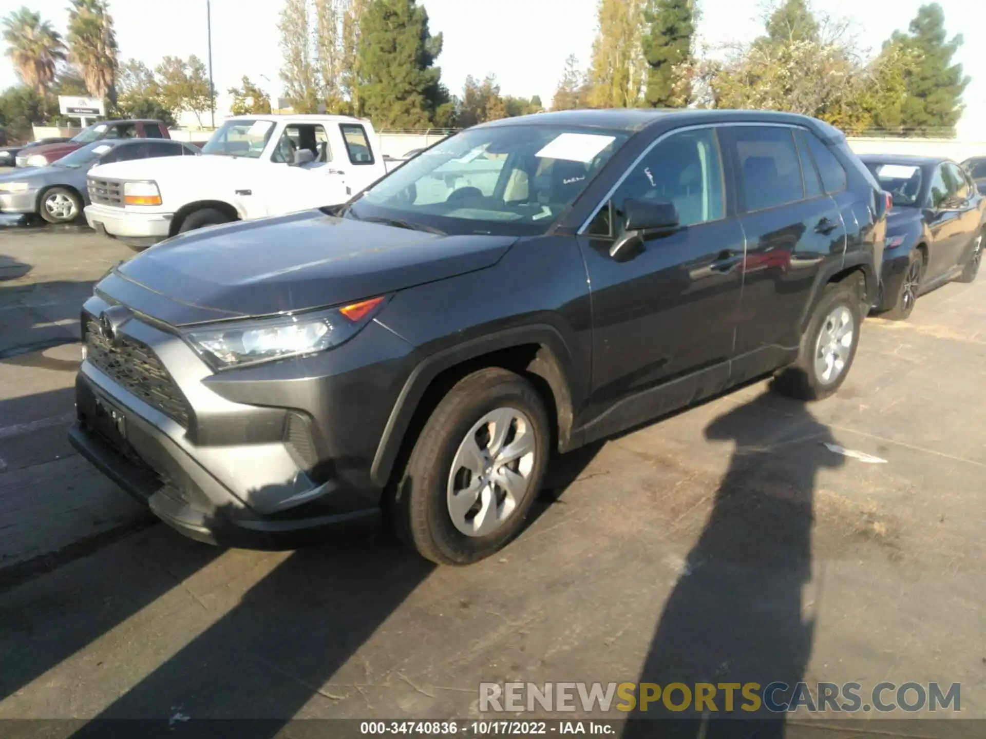 2 Фотография поврежденного автомобиля 2T3F1RFV6NC259868 TOYOTA RAV4 2022