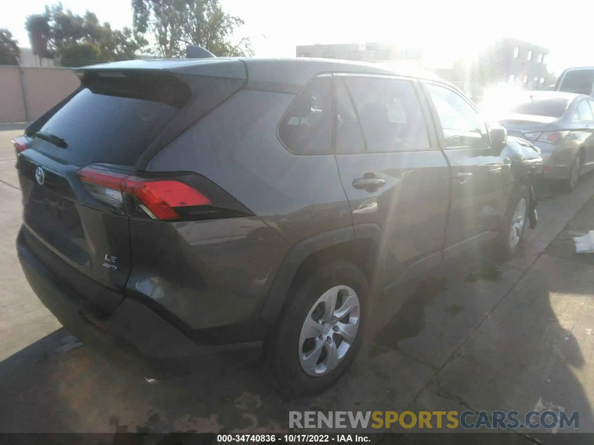 4 Фотография поврежденного автомобиля 2T3F1RFV6NC259868 TOYOTA RAV4 2022