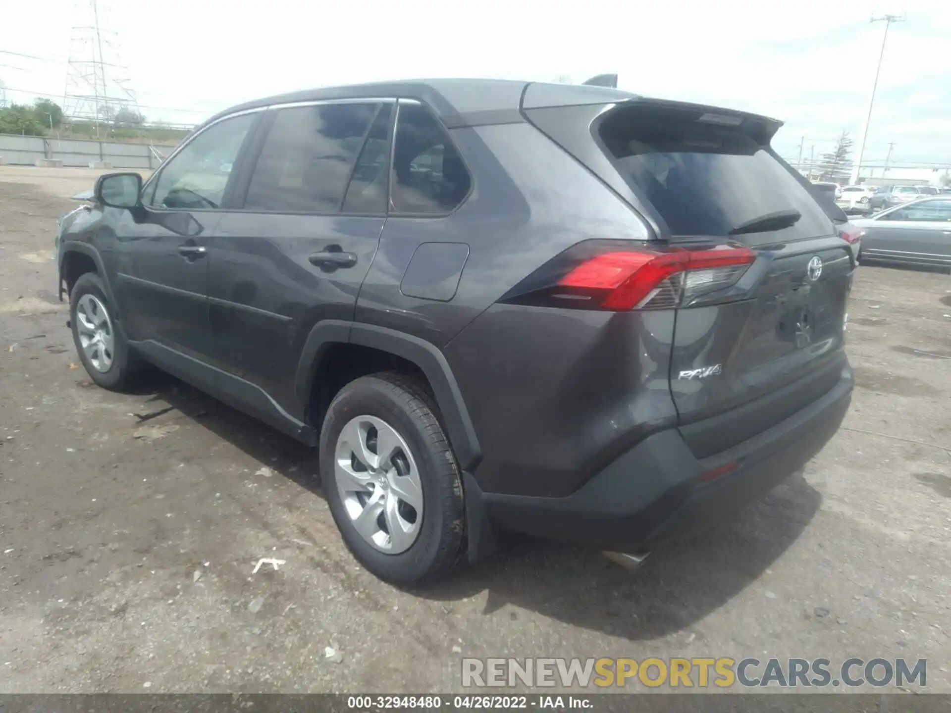 3 Photograph of a damaged car 2T3F1RFV7NC268966 TOYOTA RAV4 2022