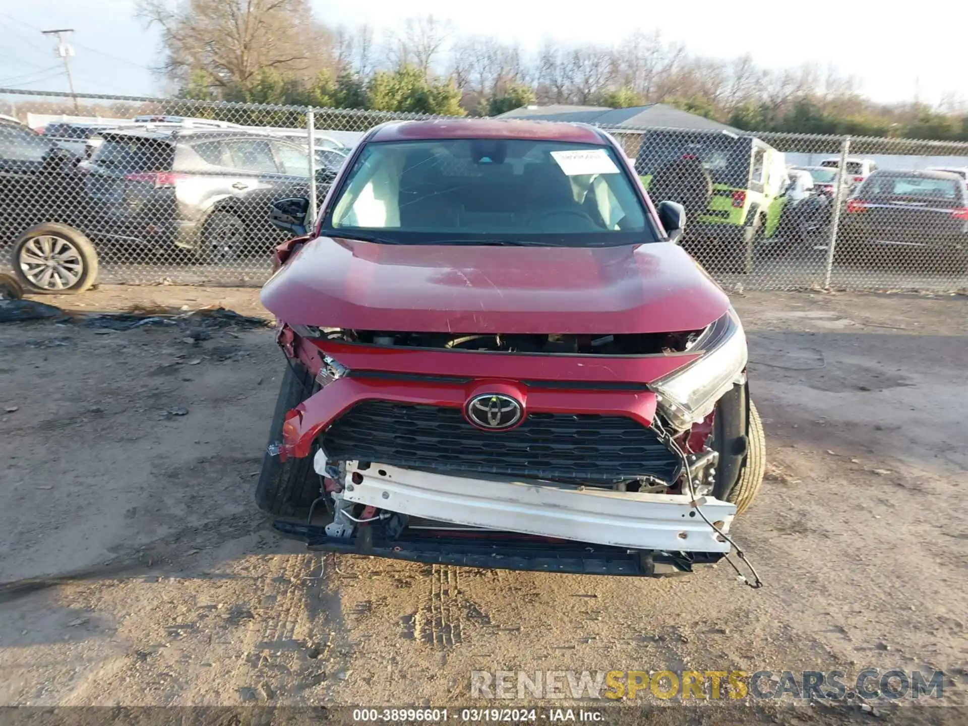 12 Photograph of a damaged car 2T3F1RFV7NW260428 TOYOTA RAV4 2022