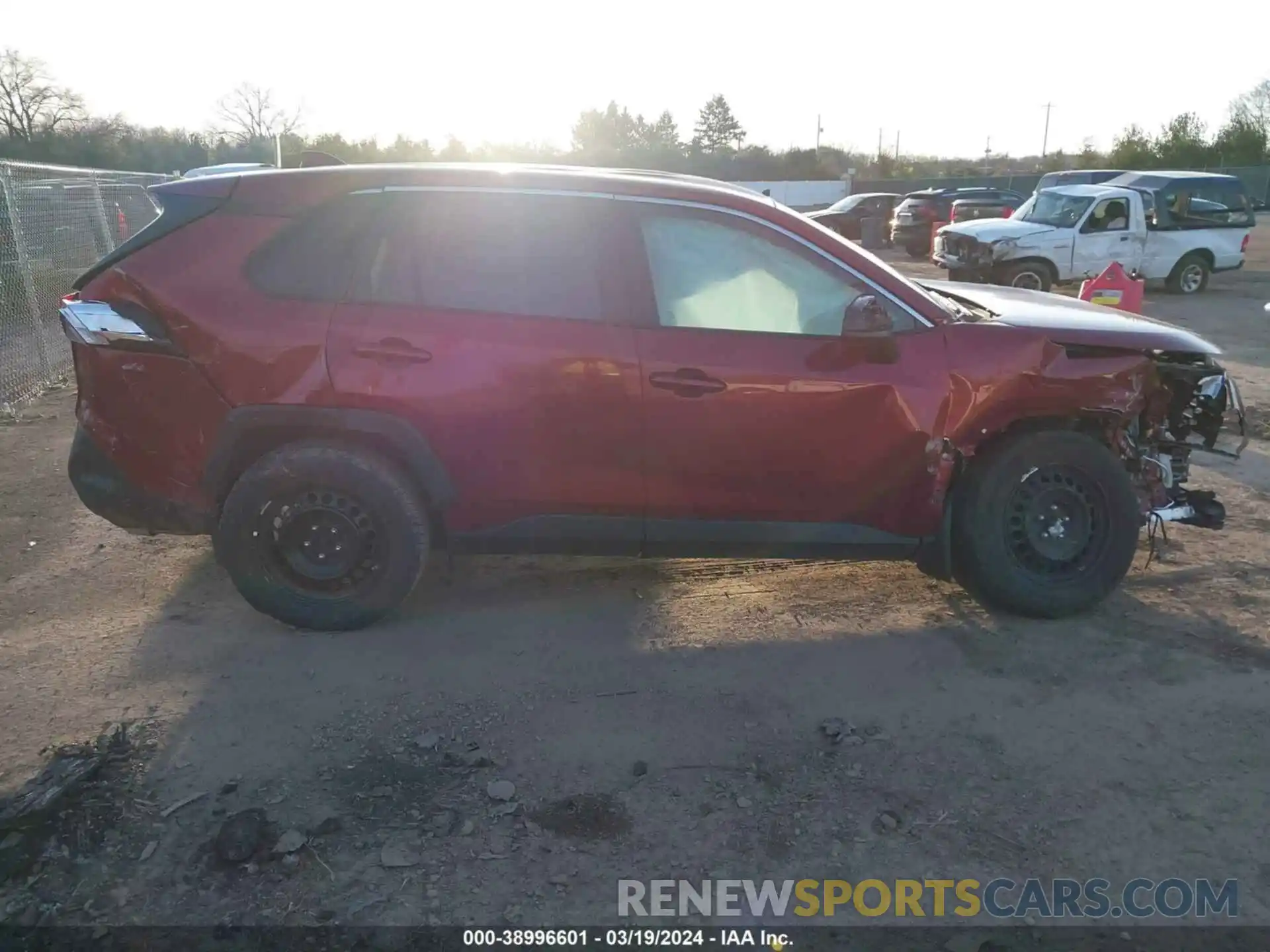 13 Photograph of a damaged car 2T3F1RFV7NW260428 TOYOTA RAV4 2022