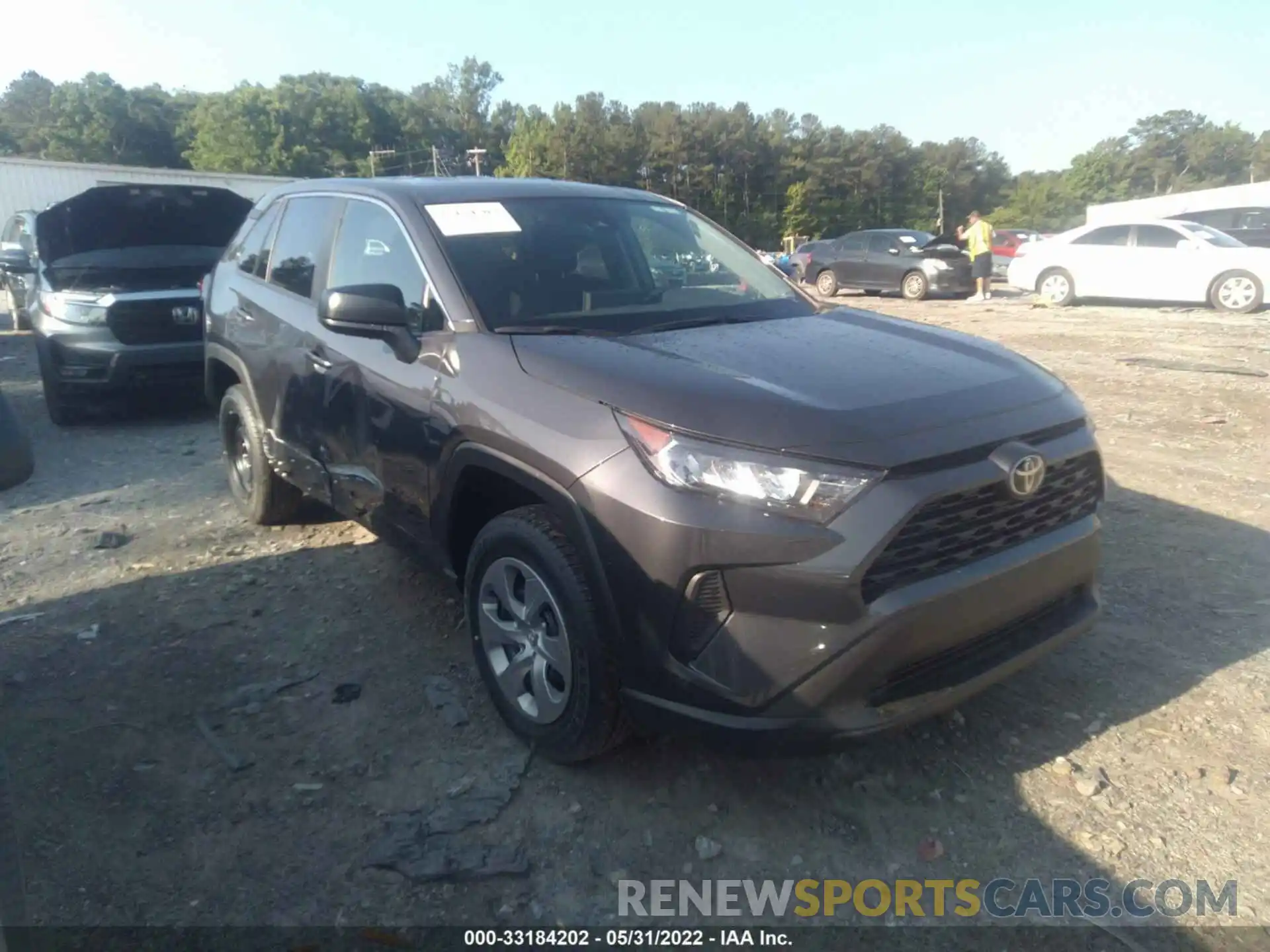 1 Photograph of a damaged car 2T3F1RFV7NW263247 TOYOTA RAV4 2022