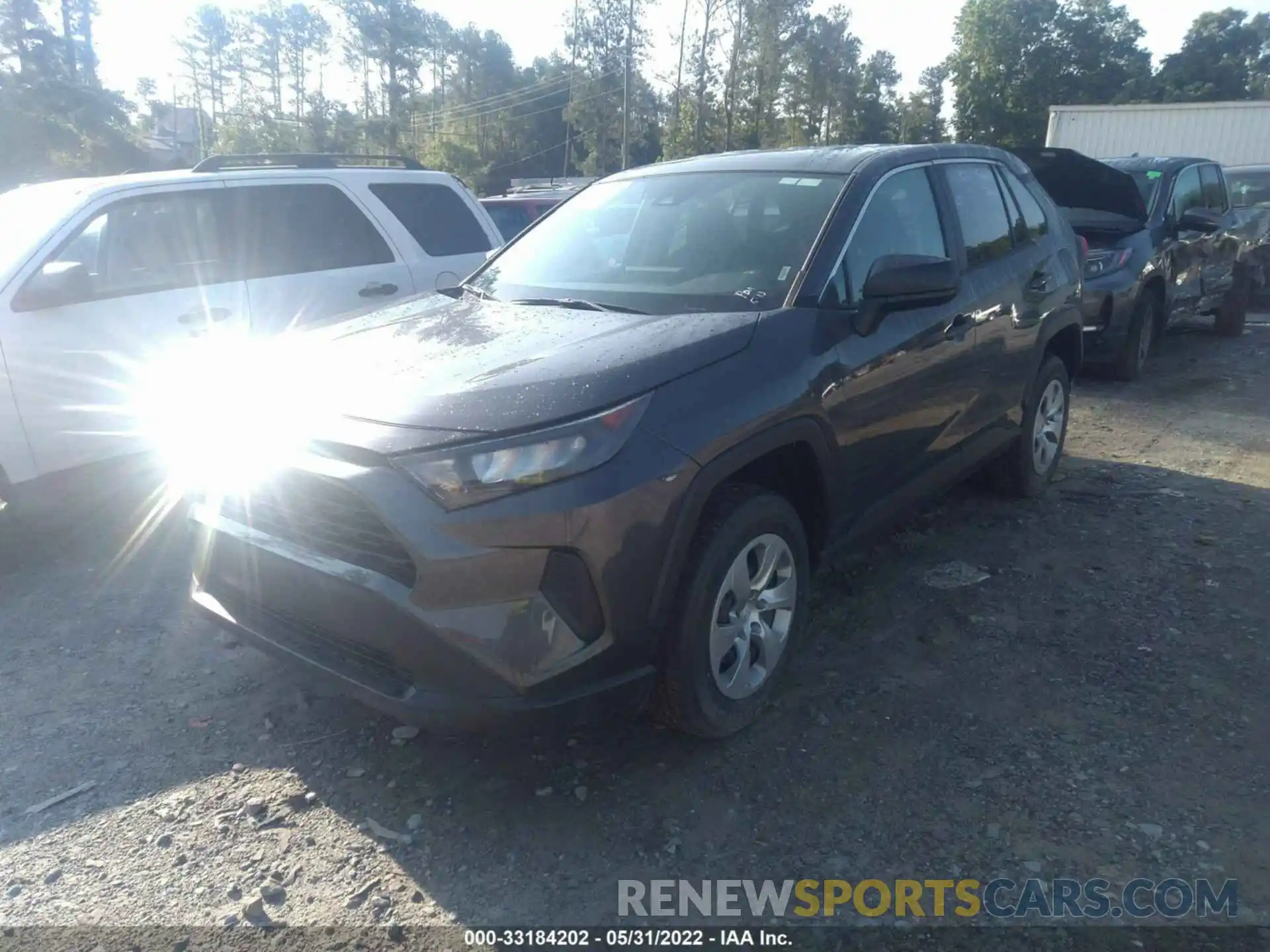 2 Photograph of a damaged car 2T3F1RFV7NW263247 TOYOTA RAV4 2022