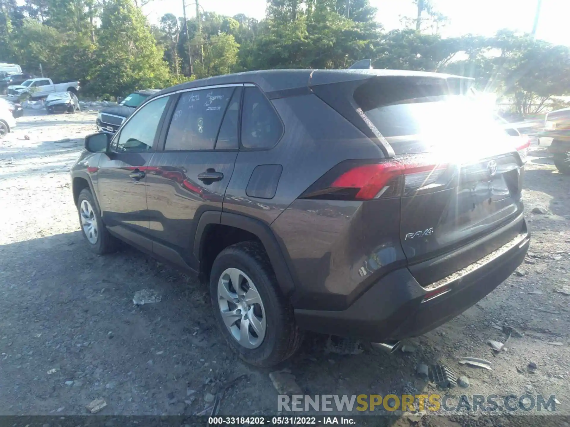 3 Photograph of a damaged car 2T3F1RFV7NW263247 TOYOTA RAV4 2022