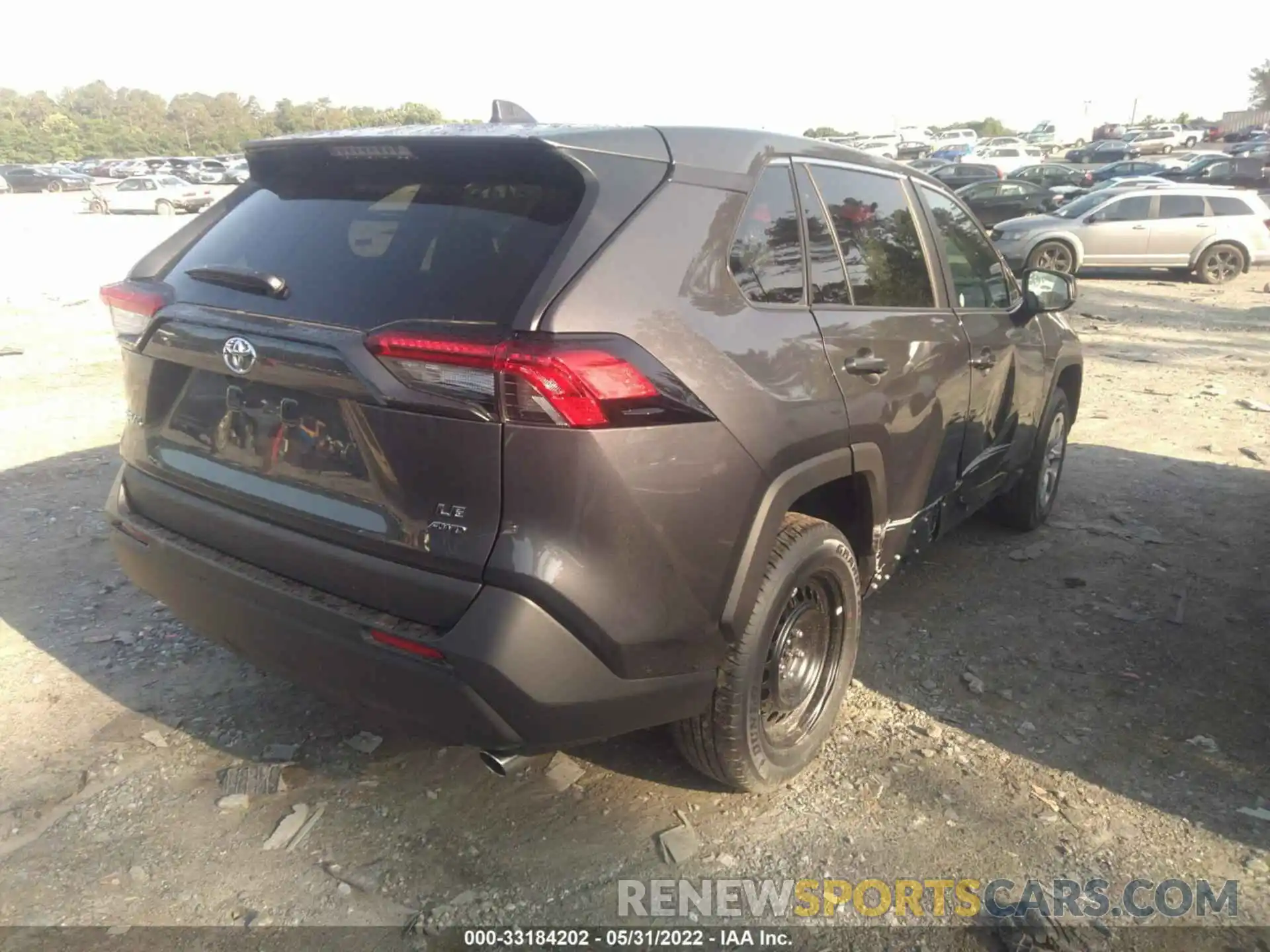 4 Photograph of a damaged car 2T3F1RFV7NW263247 TOYOTA RAV4 2022