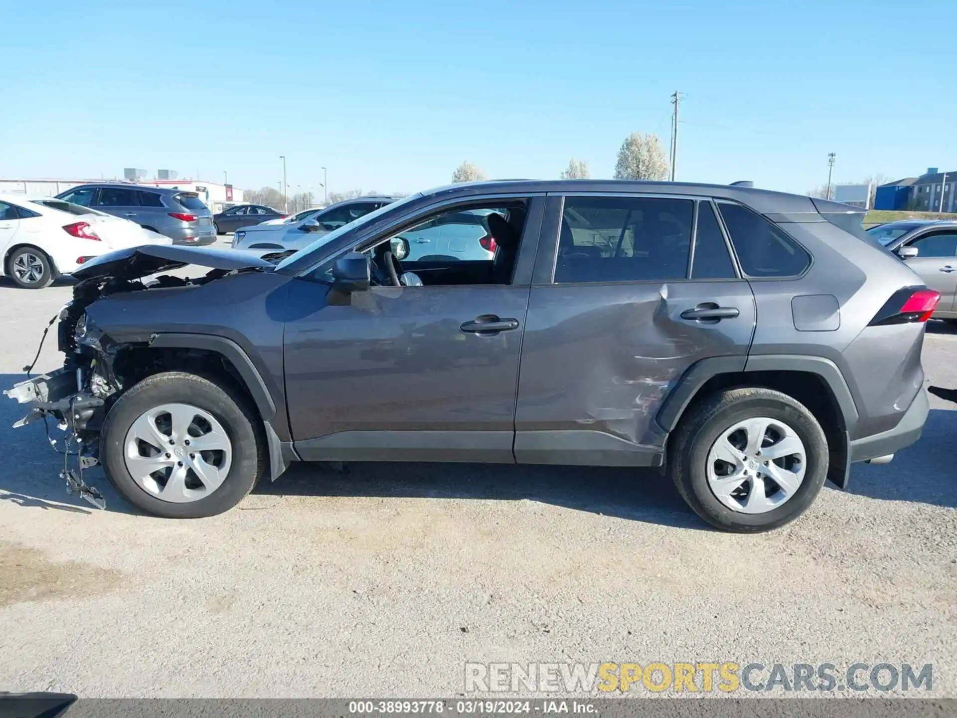 14 Photograph of a damaged car 2T3F1RFV7NW288889 TOYOTA RAV4 2022