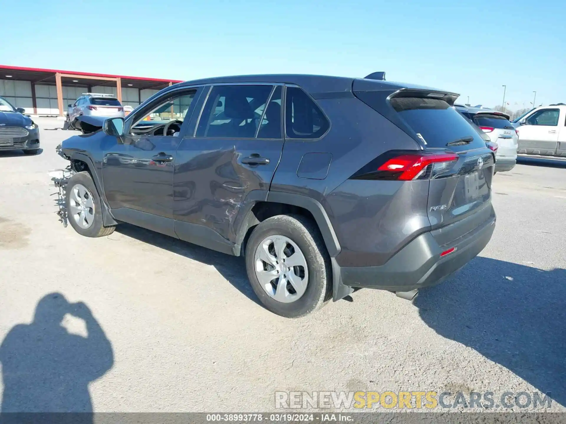 3 Photograph of a damaged car 2T3F1RFV7NW288889 TOYOTA RAV4 2022