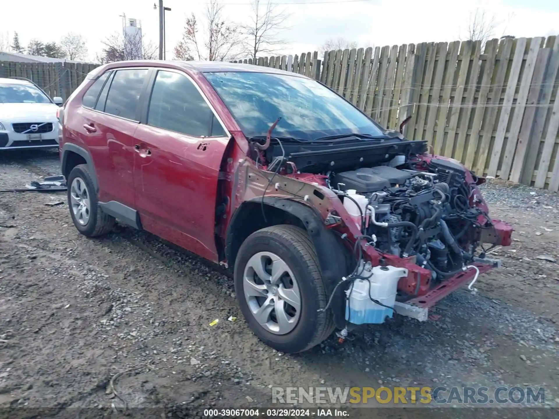 1 Photograph of a damaged car 2T3F1RFV7NW297284 TOYOTA RAV4 2022