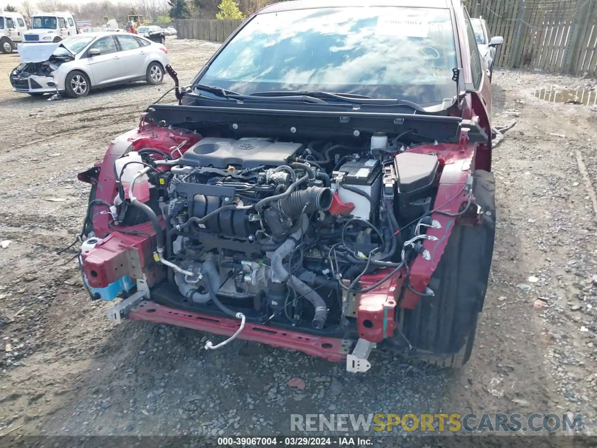 6 Photograph of a damaged car 2T3F1RFV7NW297284 TOYOTA RAV4 2022