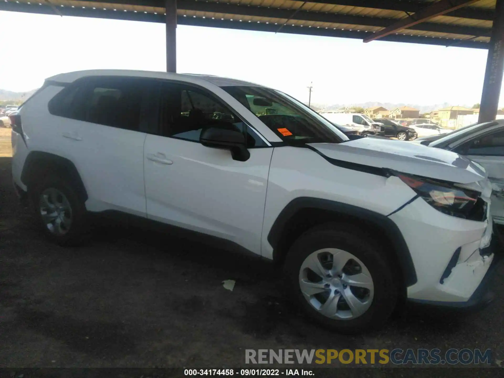 6 Photograph of a damaged car 2T3F1RFV8NC259239 TOYOTA RAV4 2022