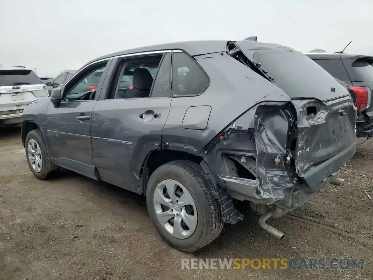 2 Photograph of a damaged car 2T3F1RFV8NC302459 TOYOTA RAV4 2022