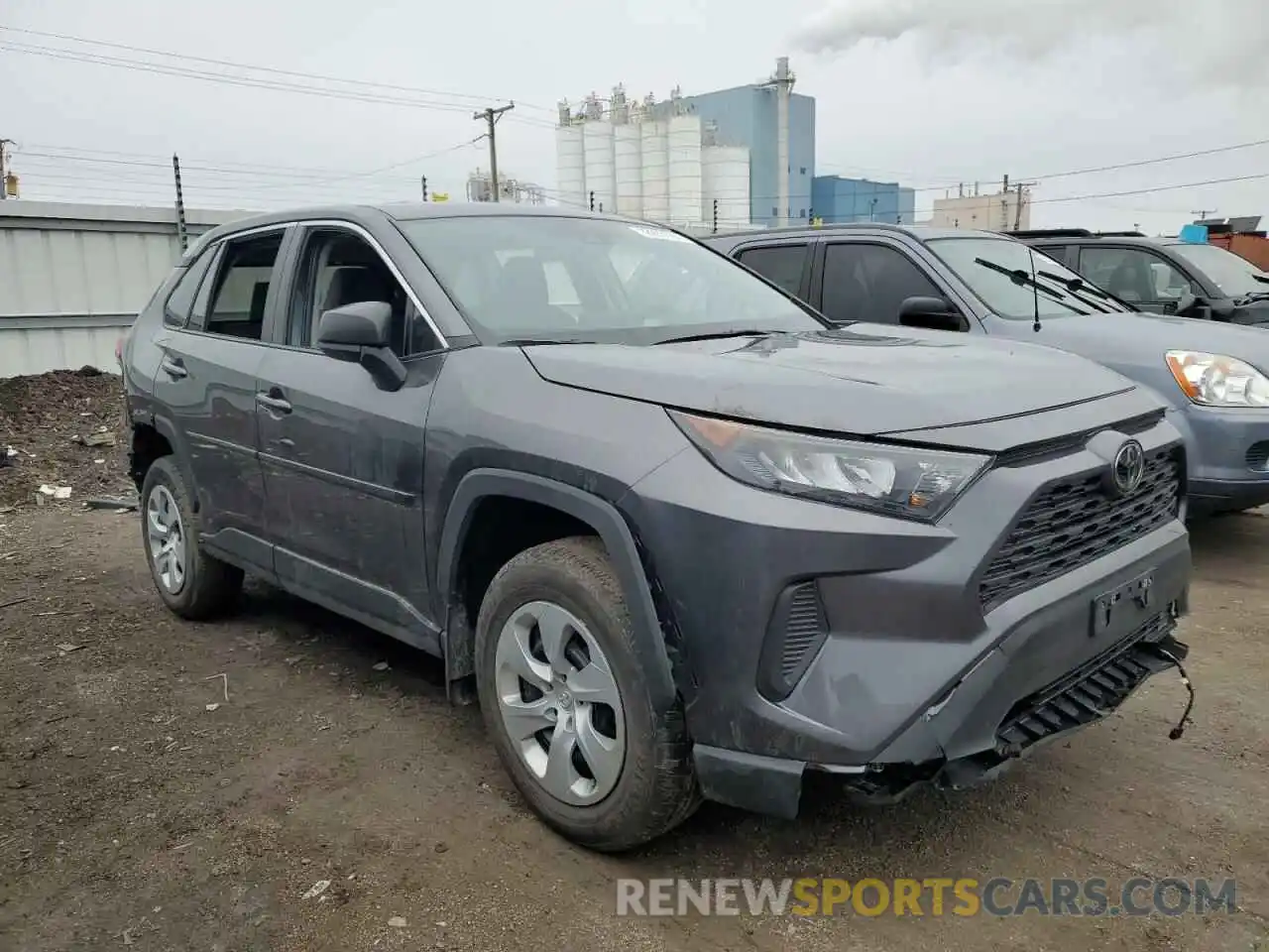 4 Photograph of a damaged car 2T3F1RFV8NC302459 TOYOTA RAV4 2022