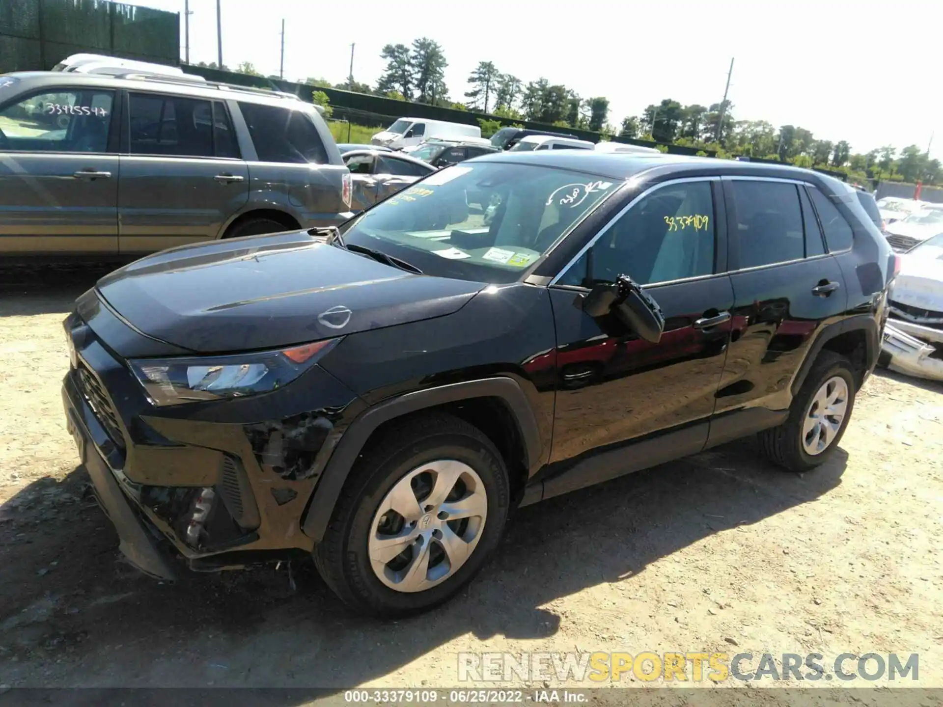 2 Photograph of a damaged car 2T3F1RFV9NC263395 TOYOTA RAV4 2022