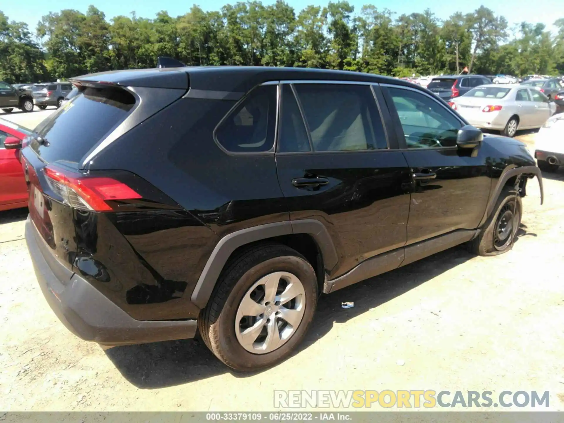 4 Photograph of a damaged car 2T3F1RFV9NC263395 TOYOTA RAV4 2022