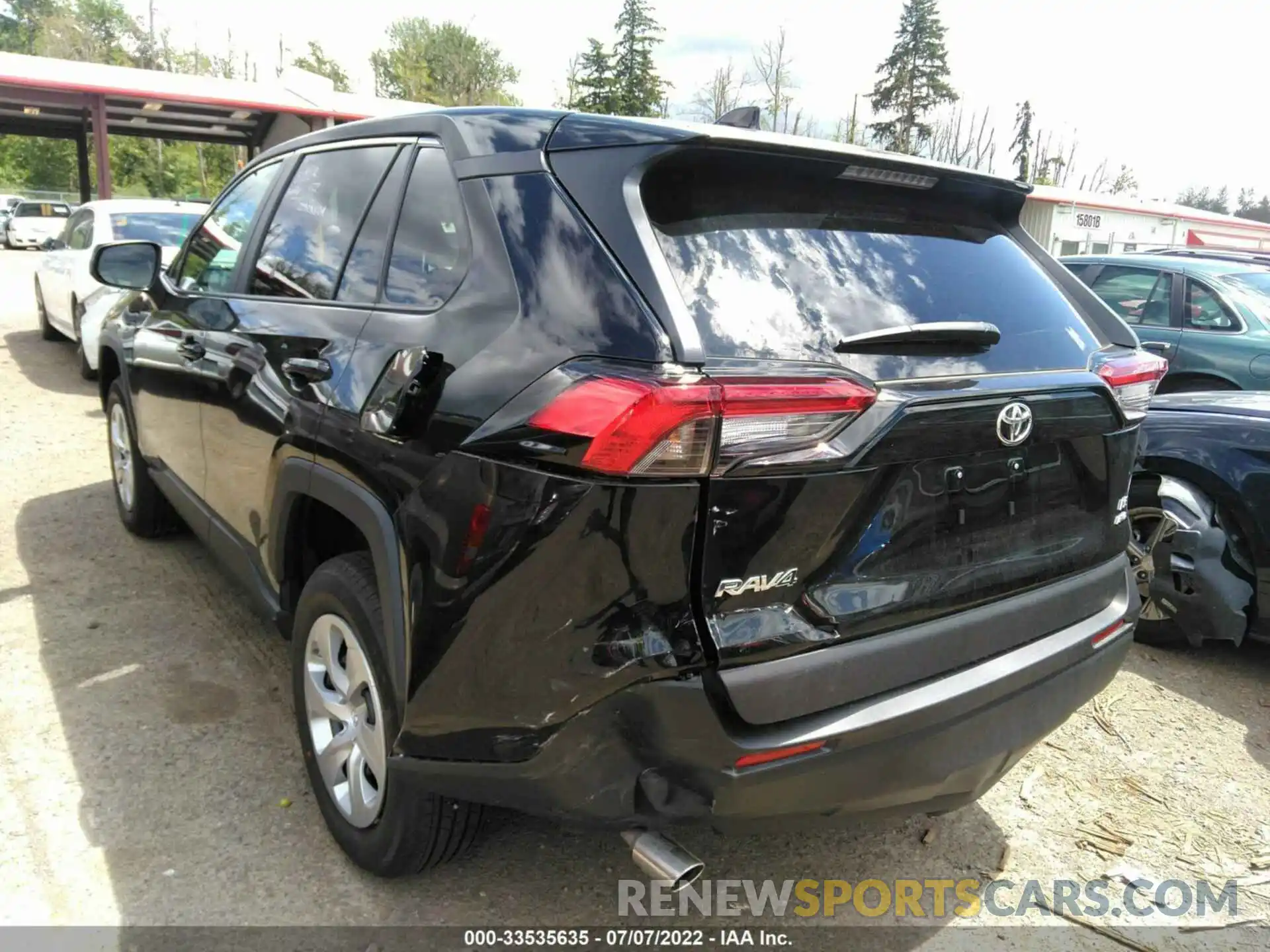 3 Фотография поврежденного автомобиля 2T3F1RFV9NW275397 TOYOTA RAV4 2022