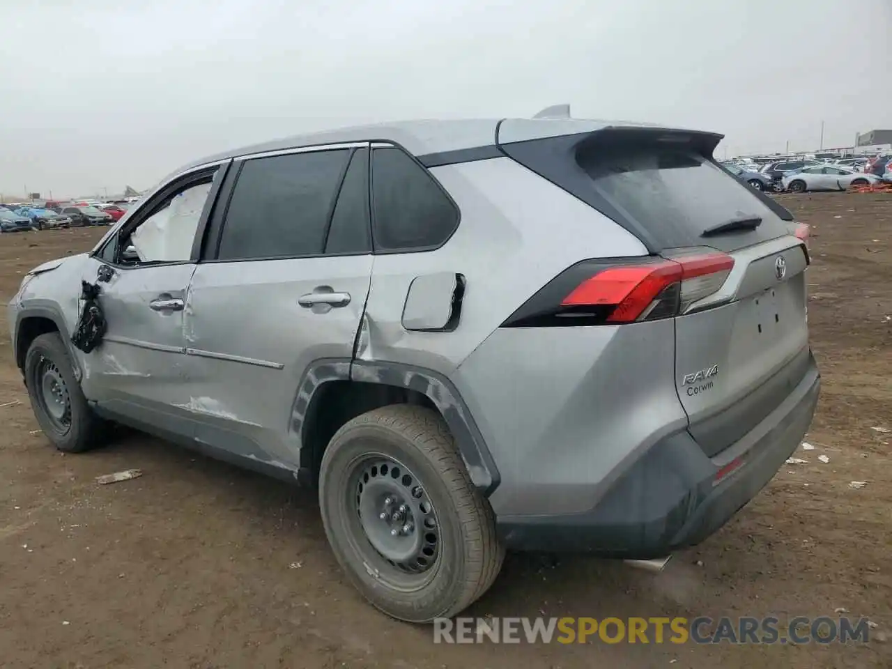 2 Photograph of a damaged car 2T3F1RFV9NW324551 TOYOTA RAV4 2022